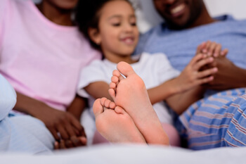 childrens feet family feet